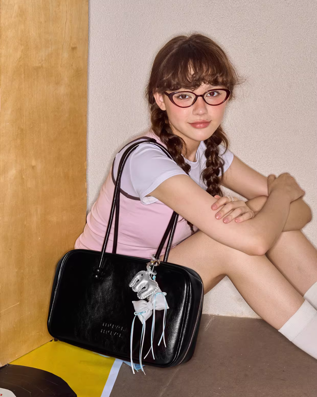 Square Leather Bag MUV0031