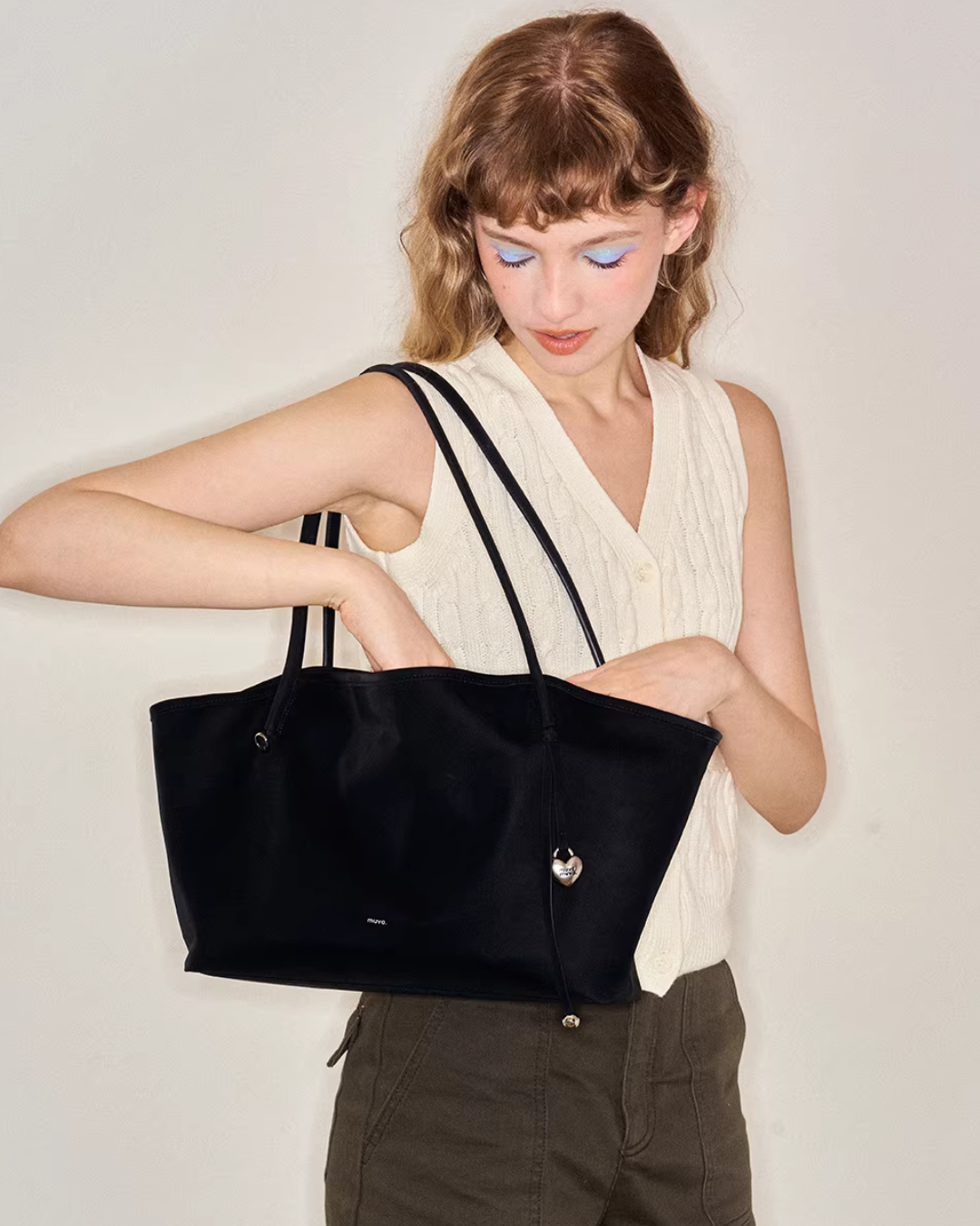 Suede Large Tote Bag MUV0058
