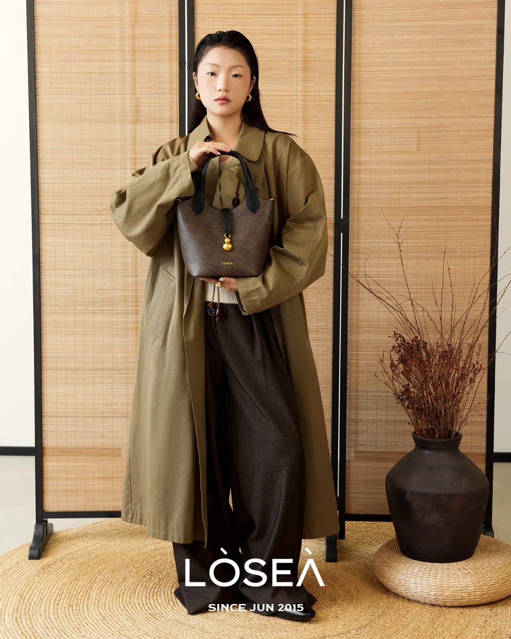 Leather Compact Bag LSA0015