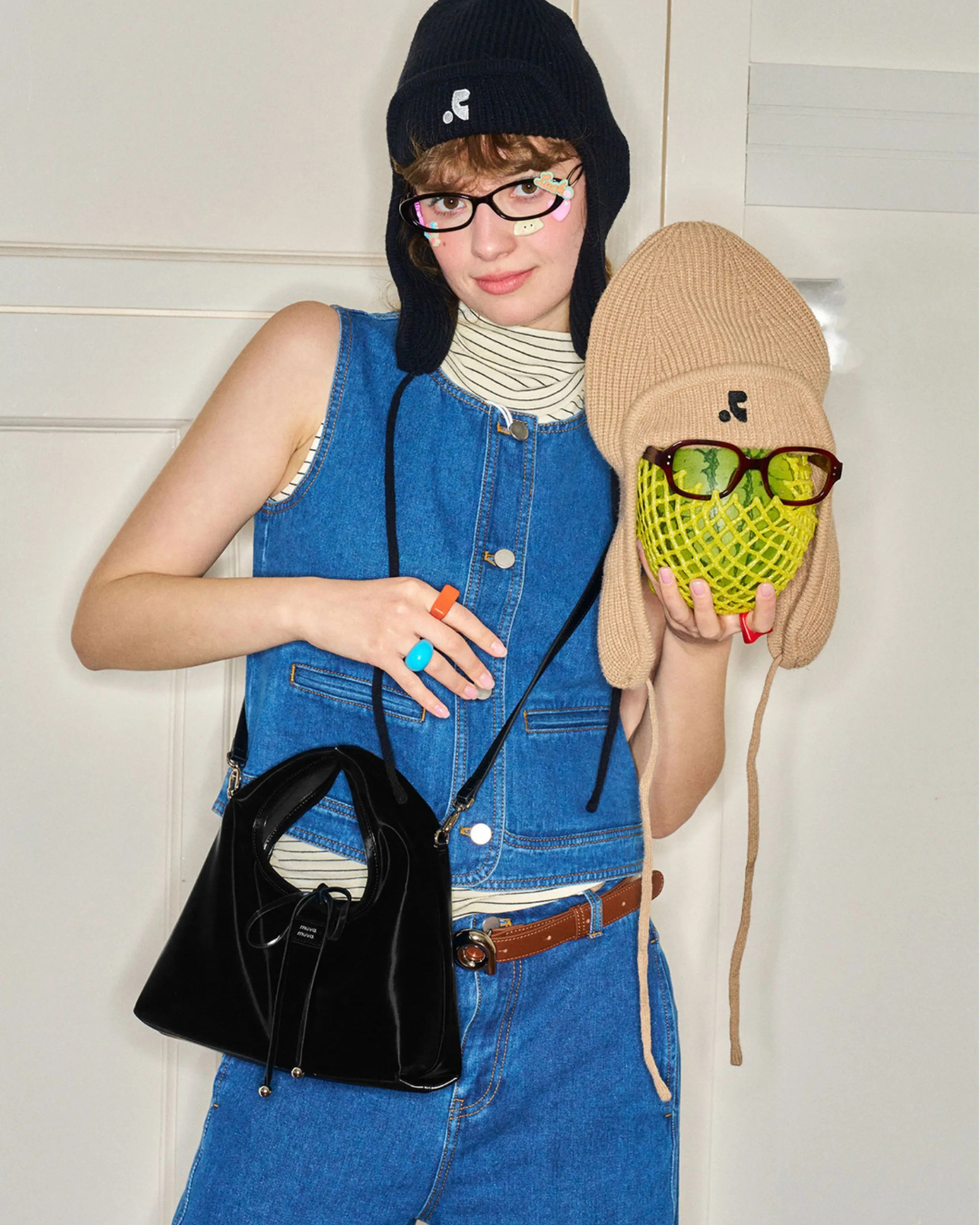 Origami Ribbon Tie Bag MUV0066