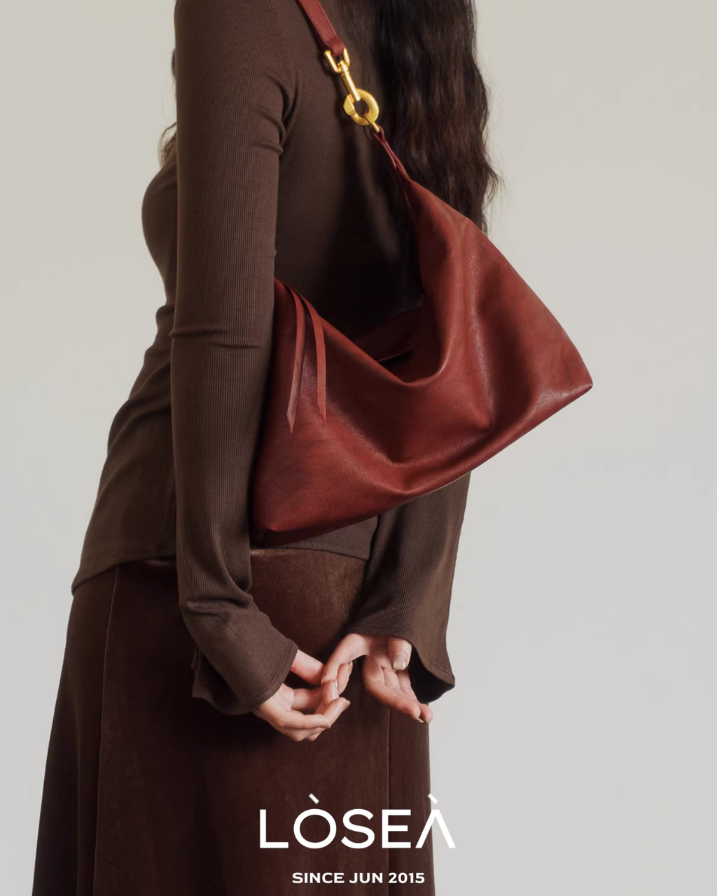 Leather One-Handle Bag LSA0007