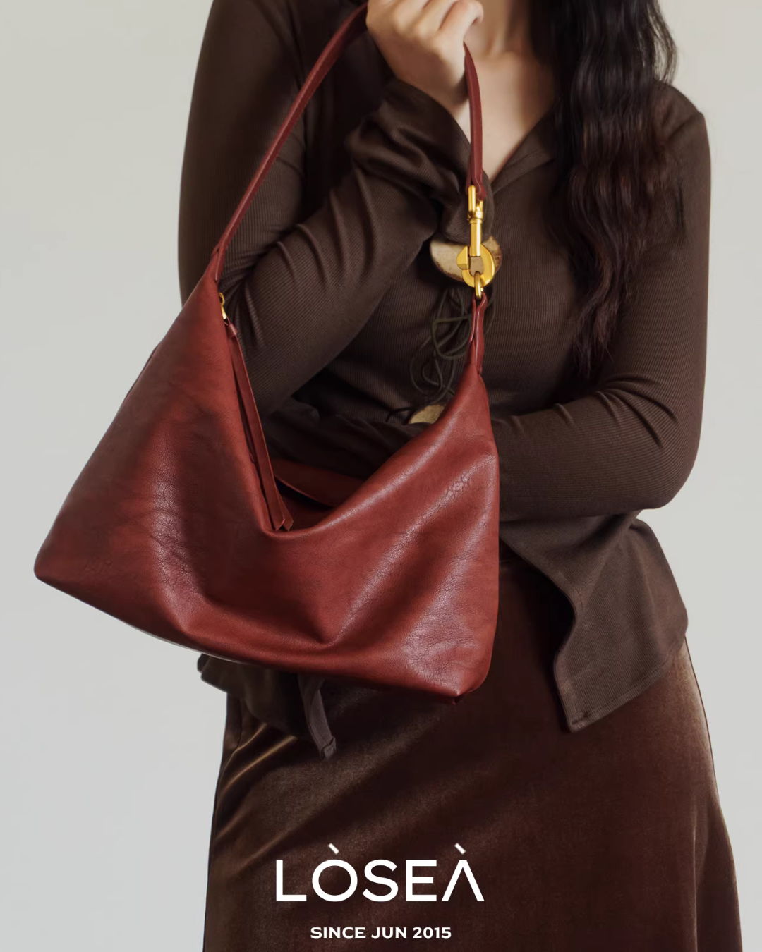 Leather One-Handle Bag LSA0007