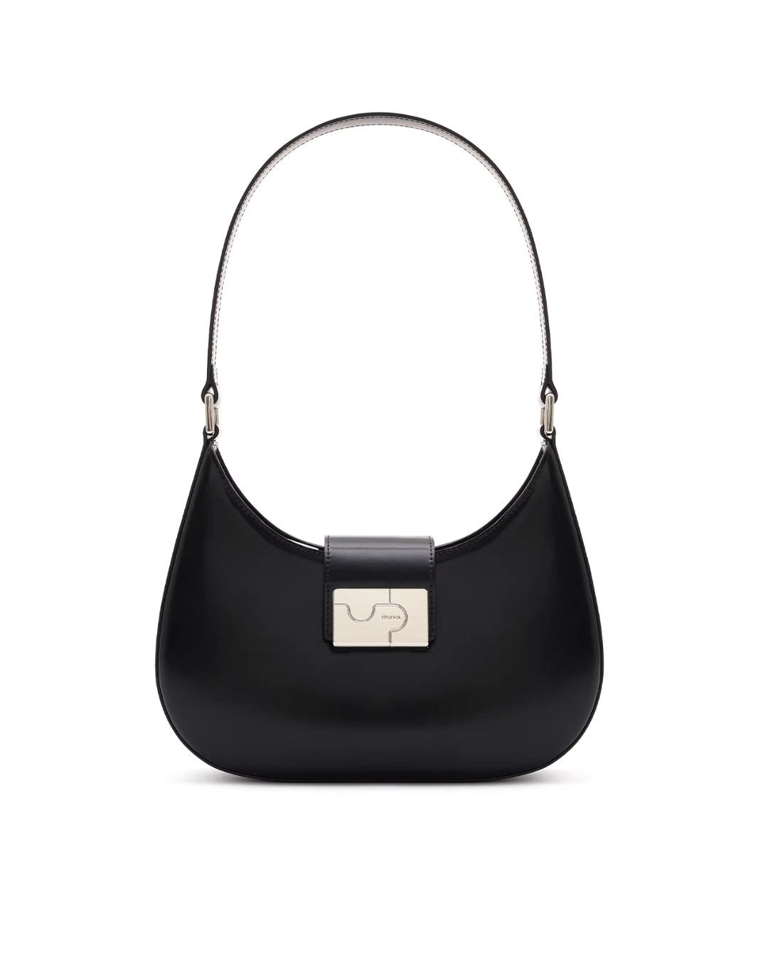 Buckle Leather Shoulder Bag MUV0054