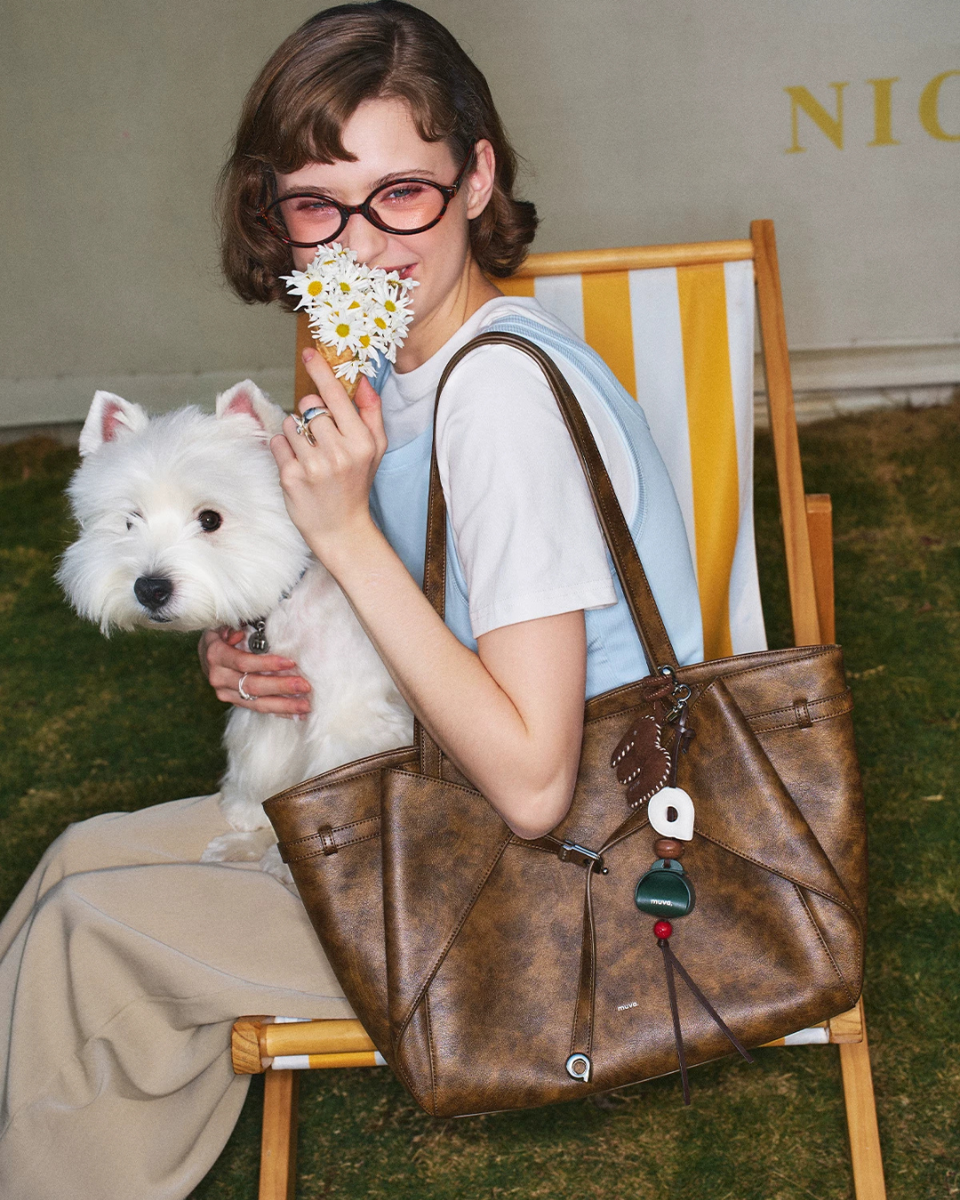 Crescent-Shaped Cargo Shoulder Bag MUV0064