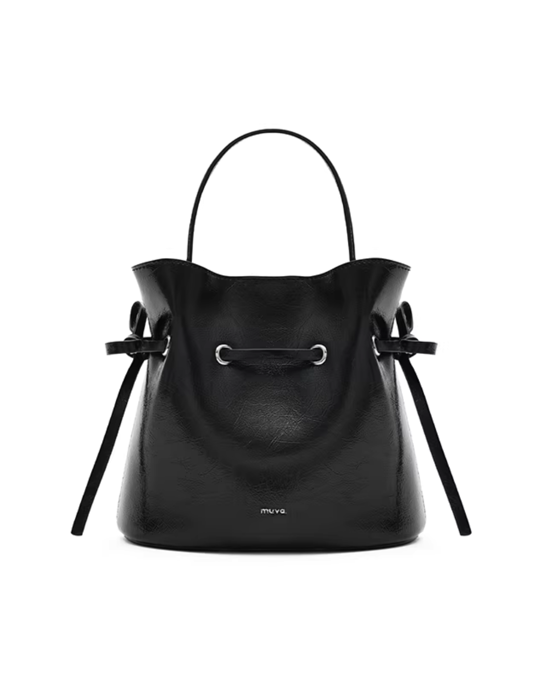 Leather Bucket Bag MUV0044