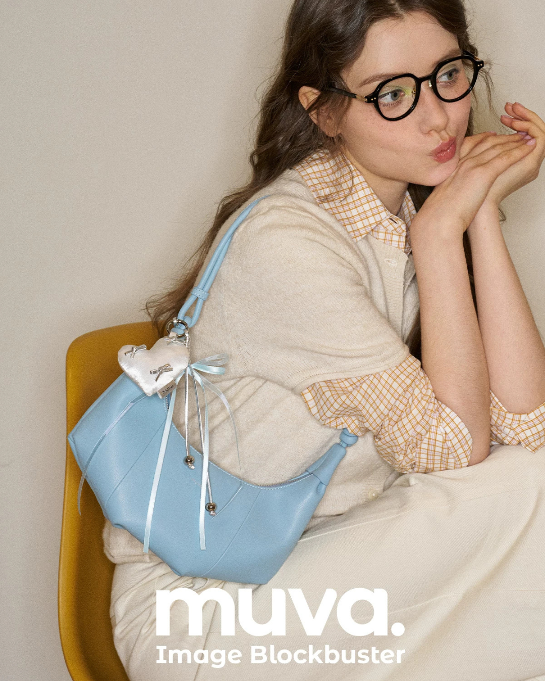 Half Moon Leather Bag MUV0068
