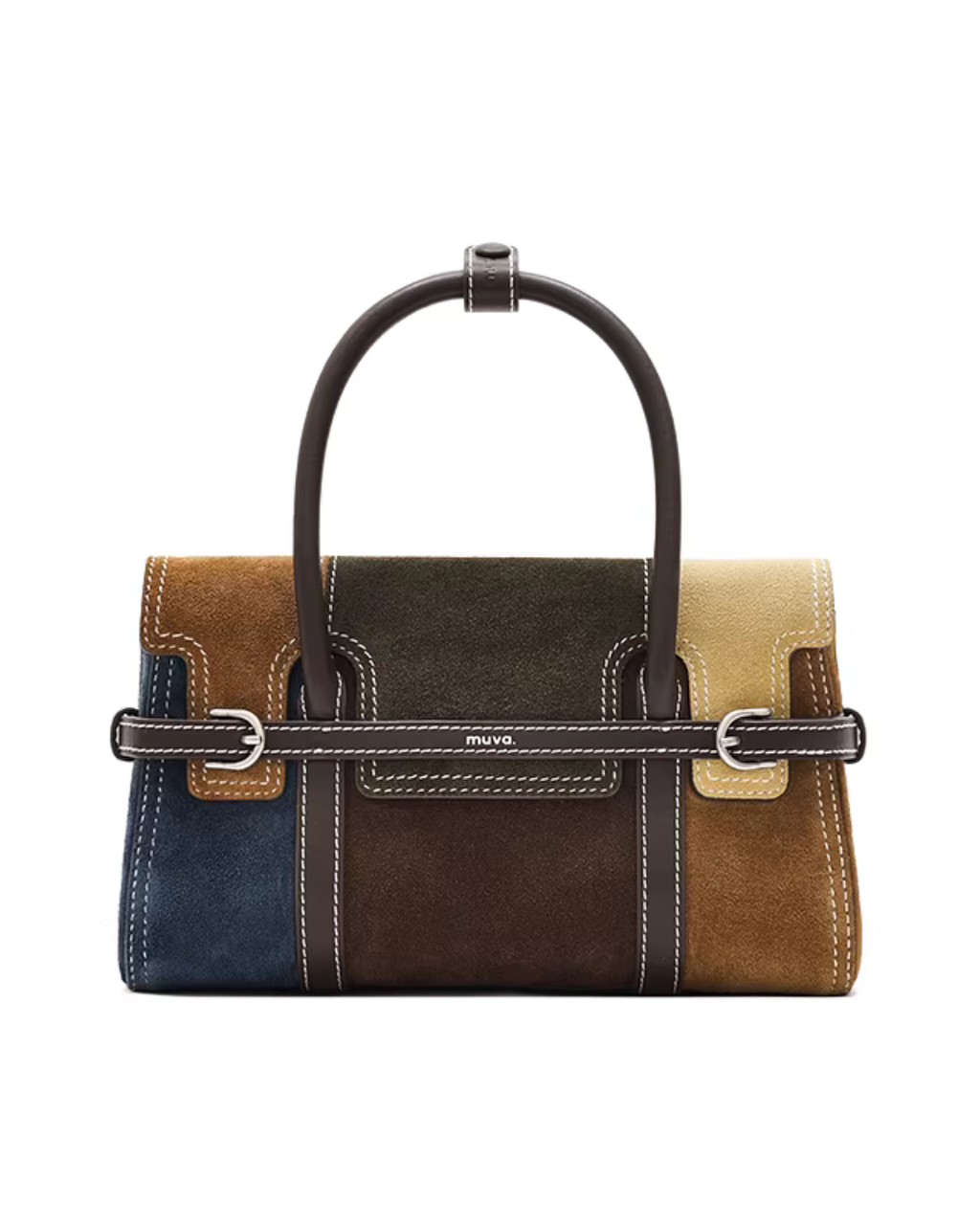 Retro Color Block Bag MUV0020