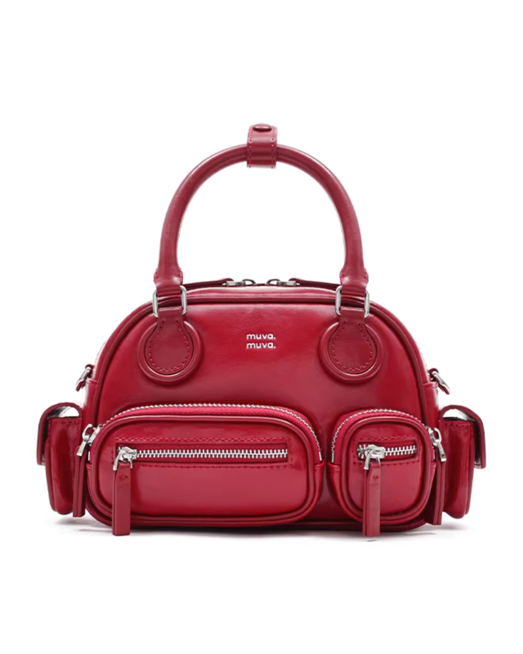 Leather Multiple Pockets Handbag MUV0045
