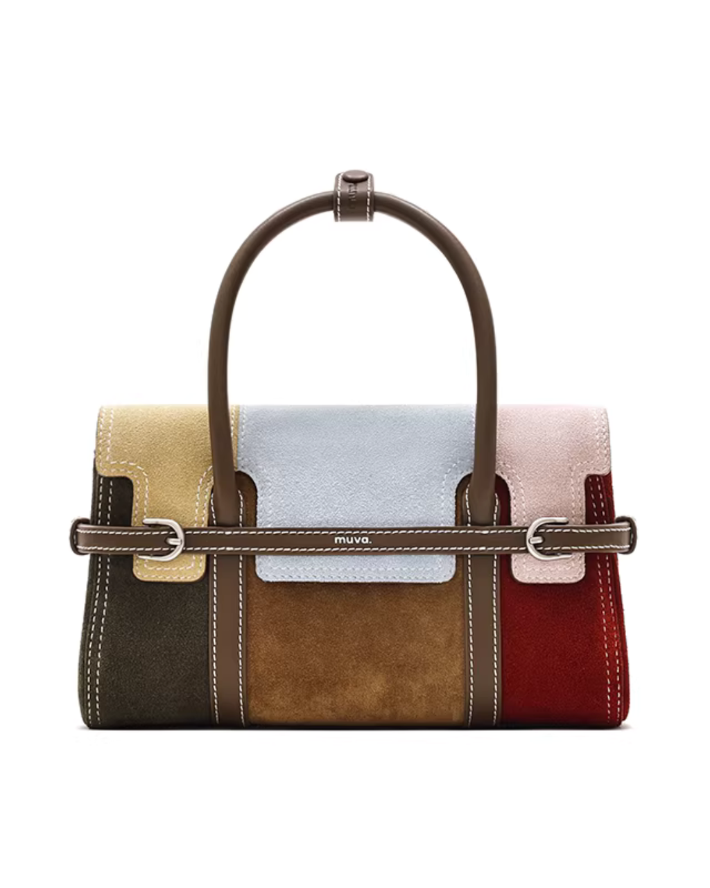 Retro Color Block Bag MUV0020