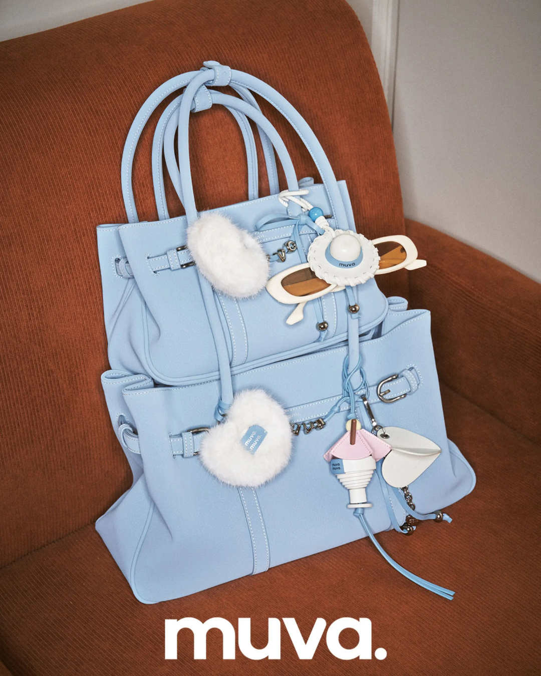 Double Belt Tote Bag MUV0063