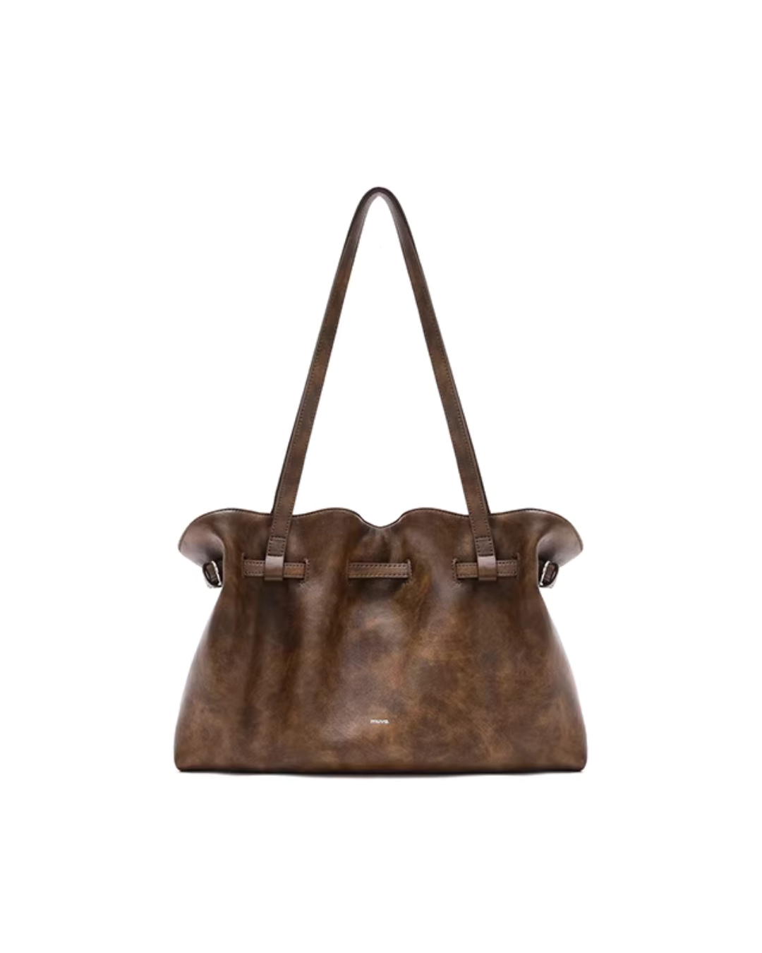 Leather Drawstring Handbag MUV0026