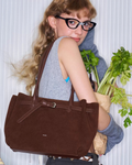 Belt Design Suede Bag MUV0033