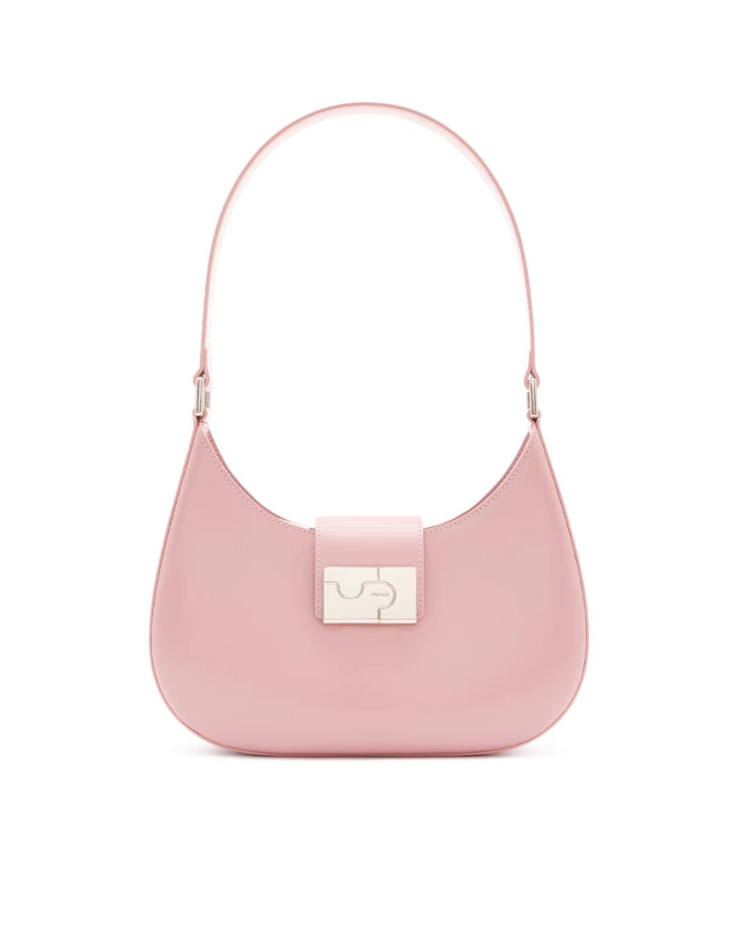 Buckle Leather Shoulder Bag MUV0054