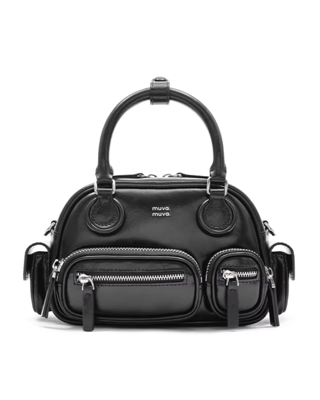 Leather Multiple Pockets Handbag MUV0045