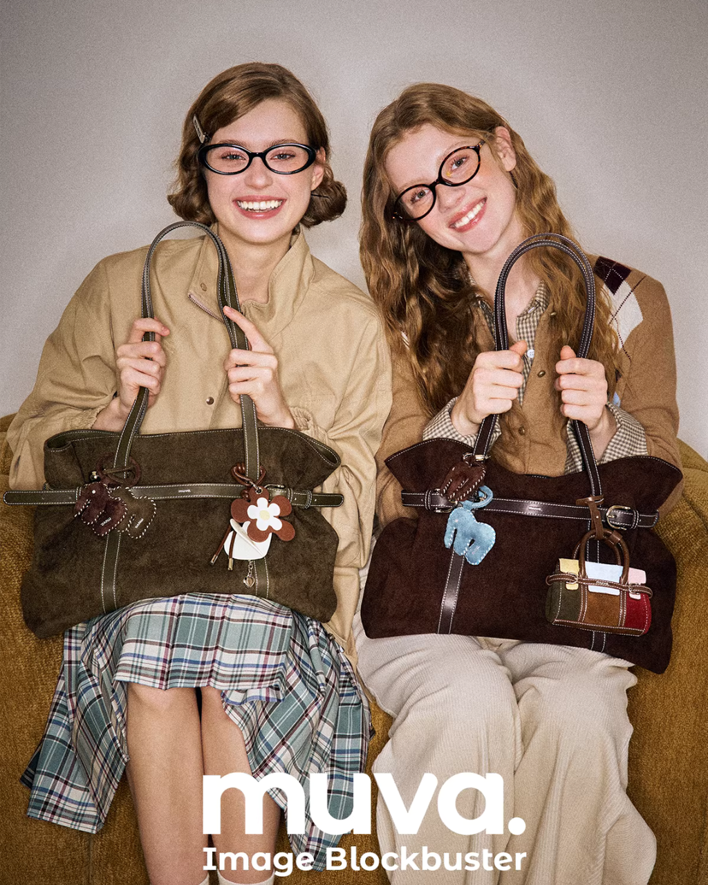 Retro Suede Tote Bag MUV0053
