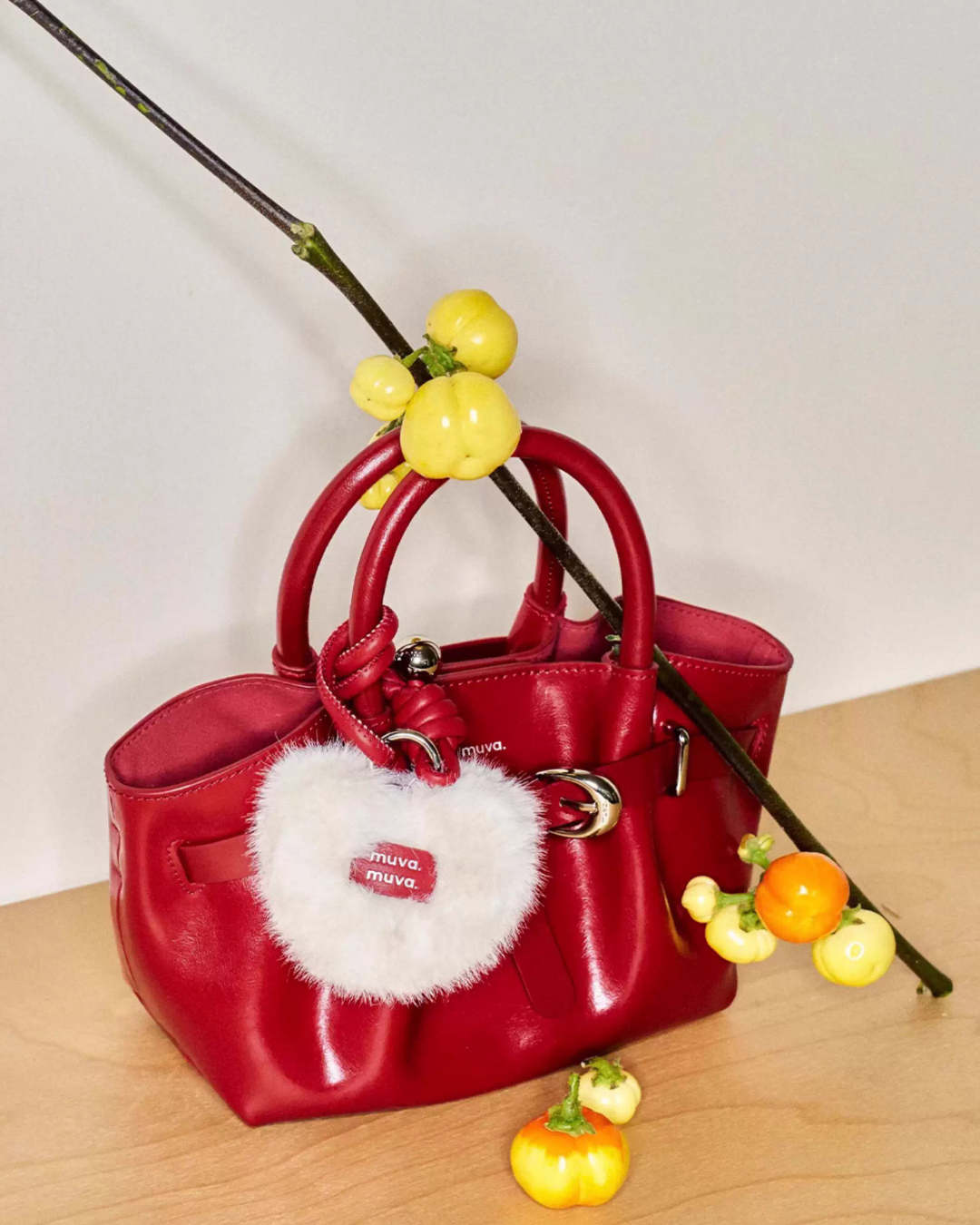 Leather Wrinkled Processed Handbag MUV0025