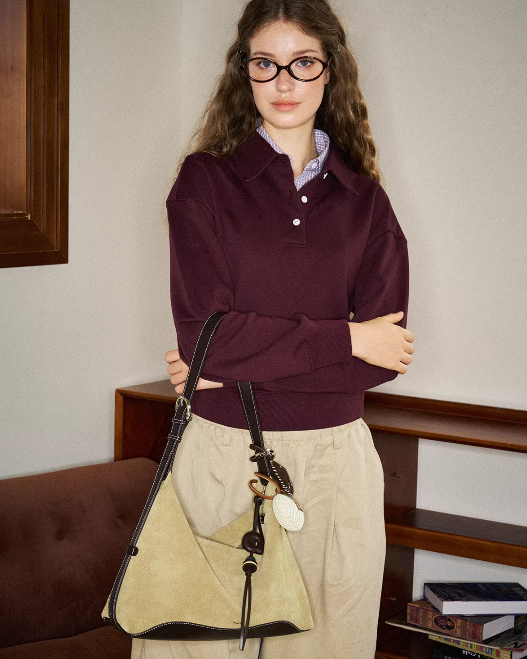 Suede Shoulder Bag MUV0048