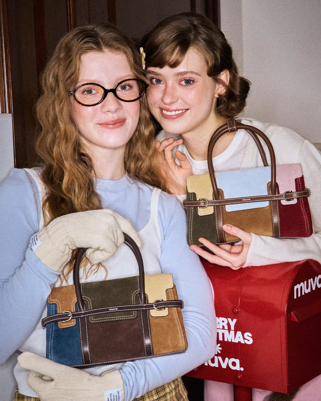 Retro Color Block Bag MUV0020