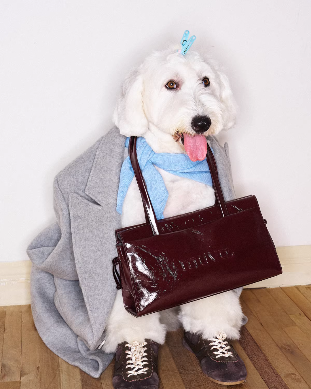 Embossed Logo Rectangular Bag MUV0051