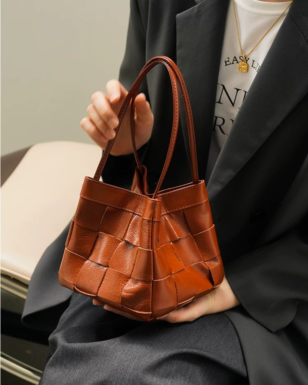 Woven Basket Bag CCU0006