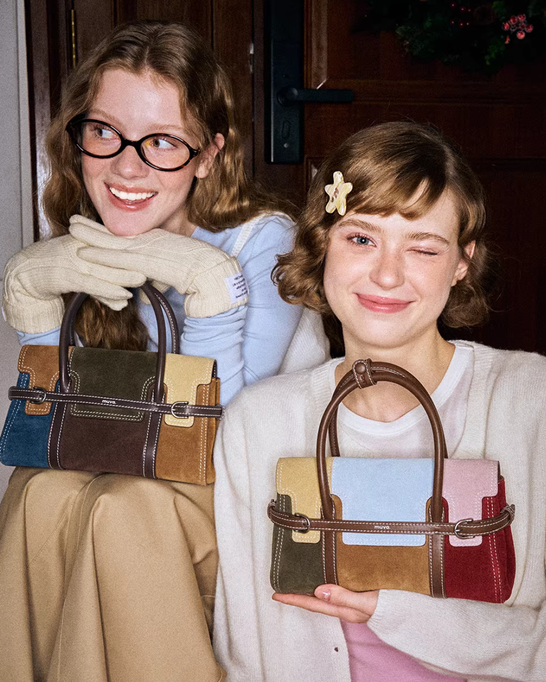 Retro Color Block Bag MUV0020