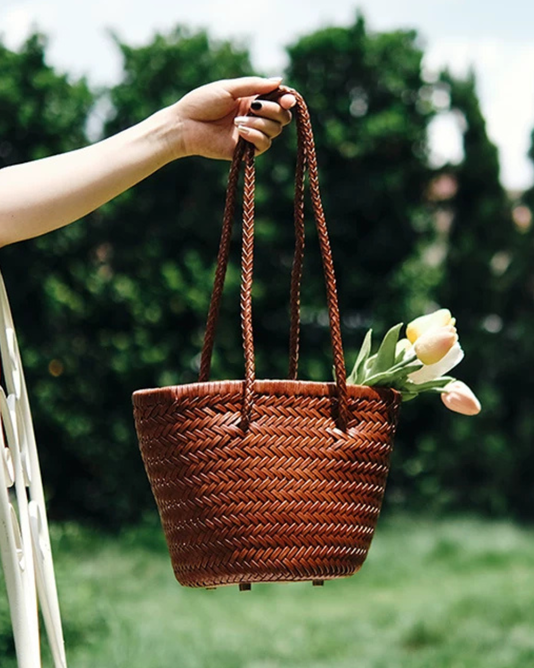 Woven Bucket Bag CCU0008