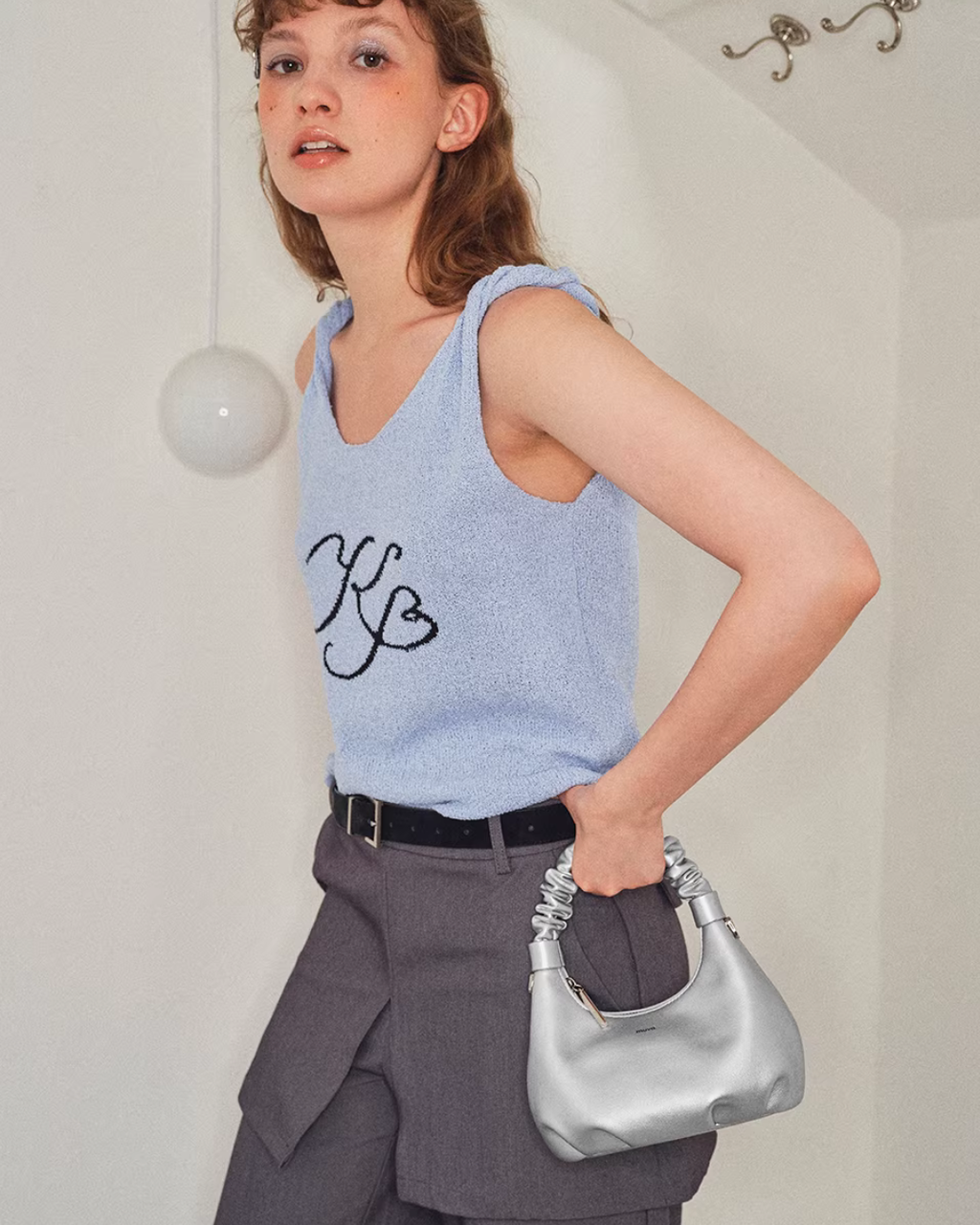 Gather Handle Croissant Bag MUV0018