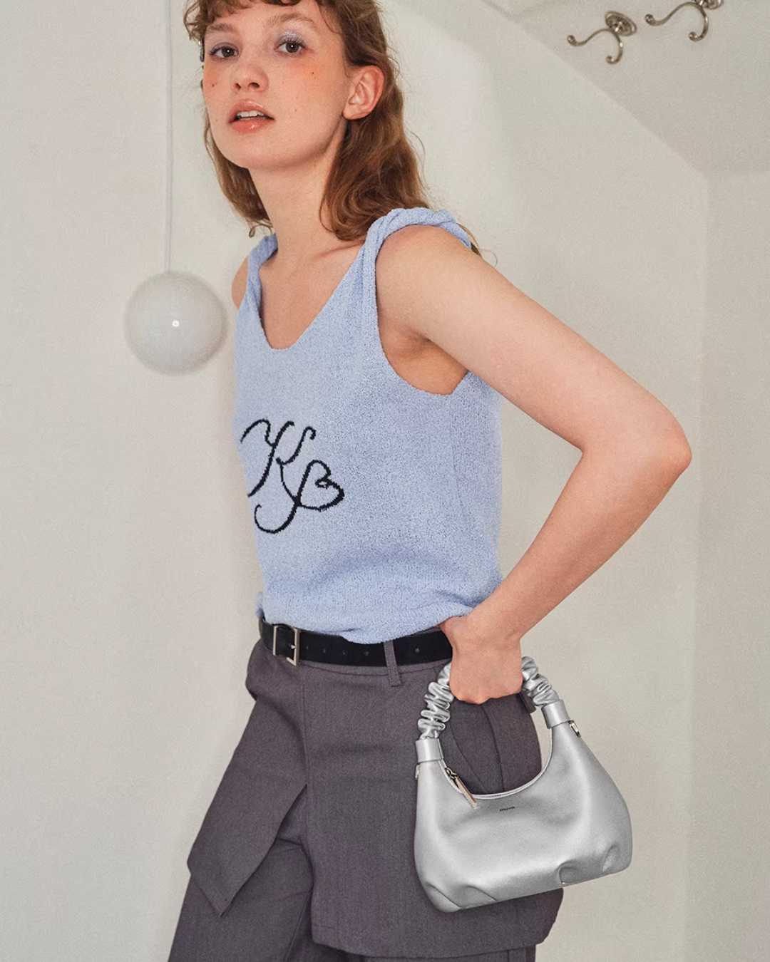 Gather Handle Croissant Bag MUV0018