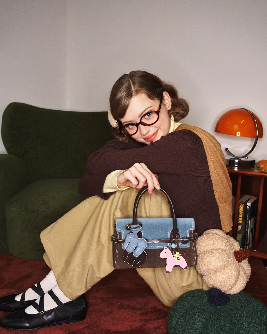 Vintage Color-Block Bag MUV0047
