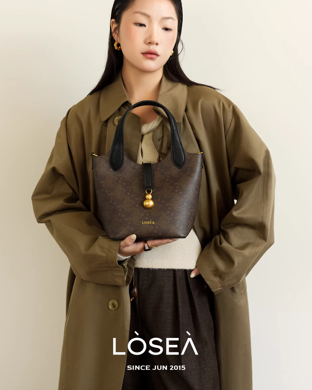 Leather Compact Bag LSA0015