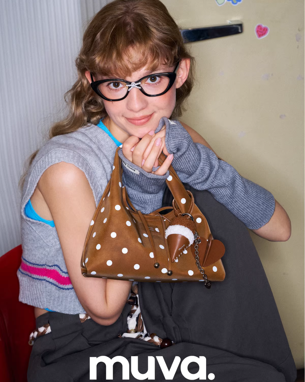 Polka Dot Ball Bag MUV0052