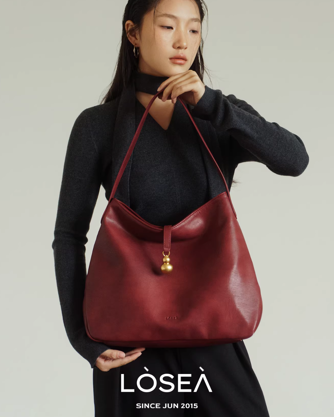 Leather Shoulder Bag LSA0002