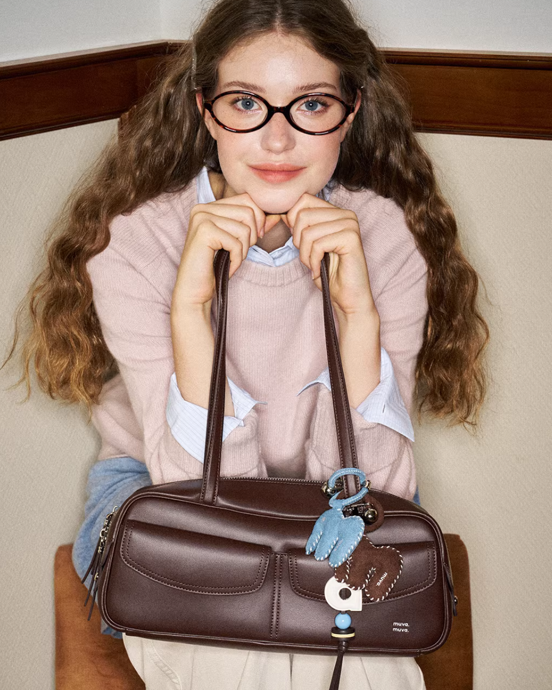 One-Handle Leather Bag  MUV0032