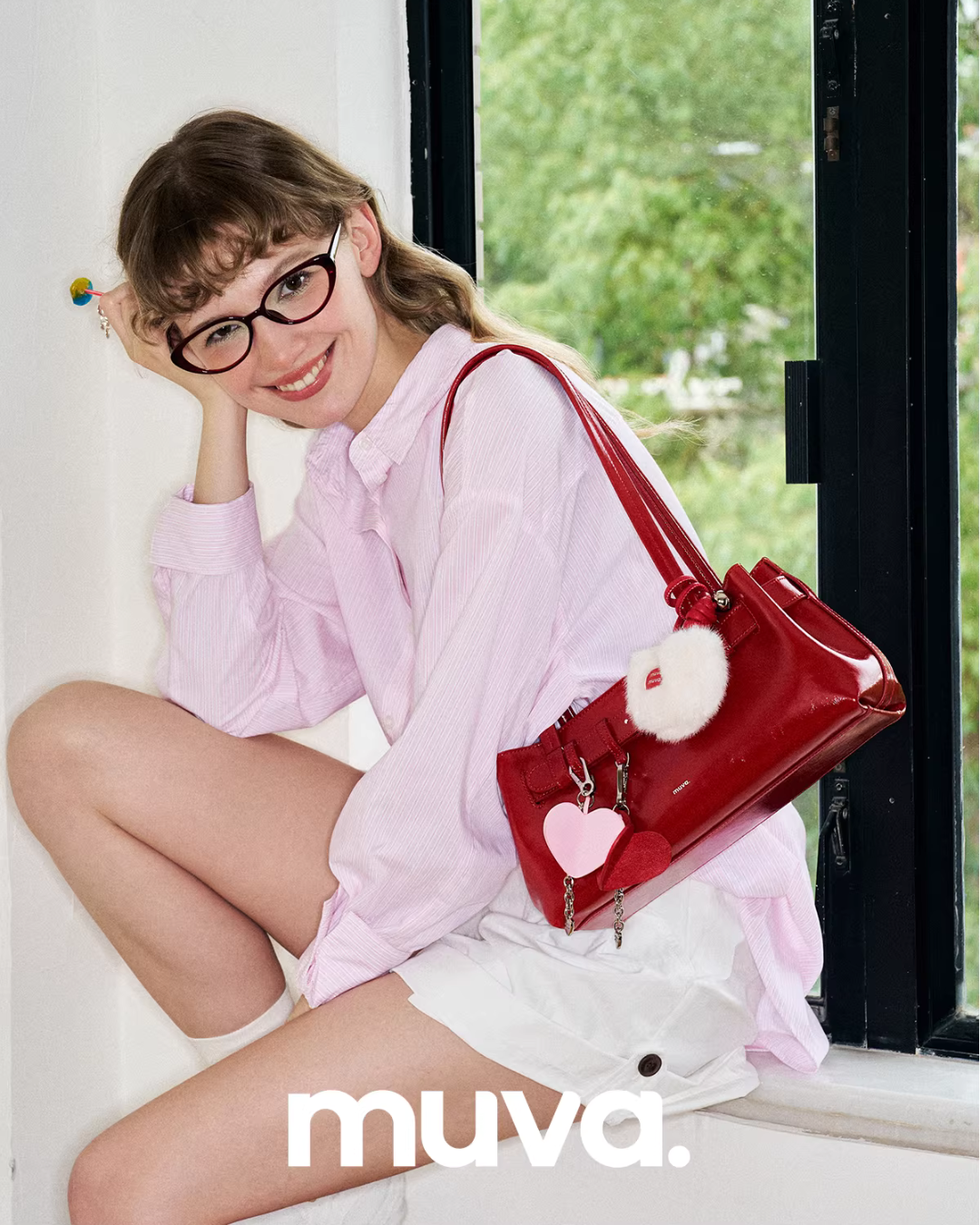 Leather Underarm Bag MUV0012